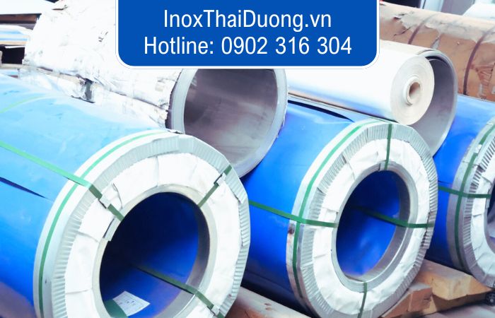 Inox 316L dạng cuộn 1.5mm khổ 1500 chất lượng cao từ Inox Thái Dương, thuộc chủ đề cuộn inox