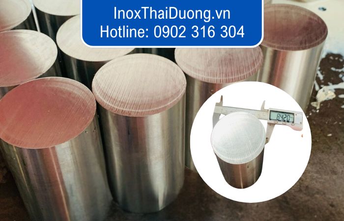 Láp inox 316L cắt CNC chính xác - Inox Thái Dương