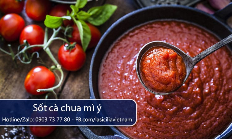 Cách làm sốt cà chua mì Ý chuẩn hương vị thuần túy