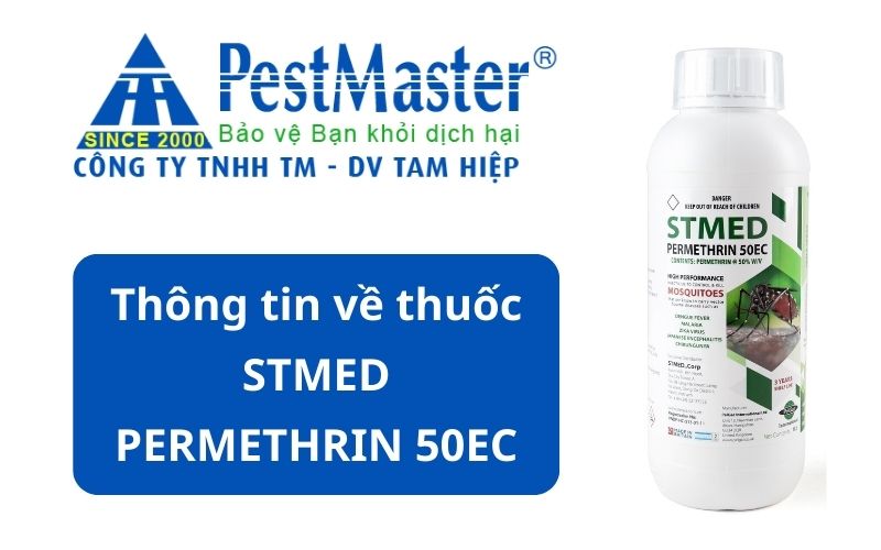 Thông tin về thuốc STMED PERMETHRIN 50EC