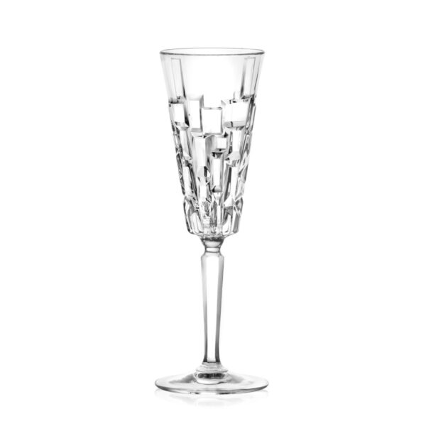 Bộ 06 Ly Thủy Tinh Pha Lê RCR Crystal Etna Flute Goblet 190 ml