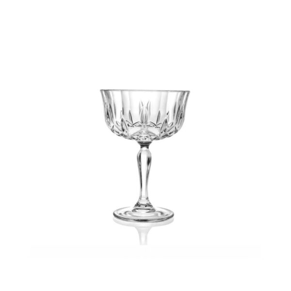 Bộ 06 ly thủy tinh pha lê RCR Crystal Opera Champagne Goblet 240 ml