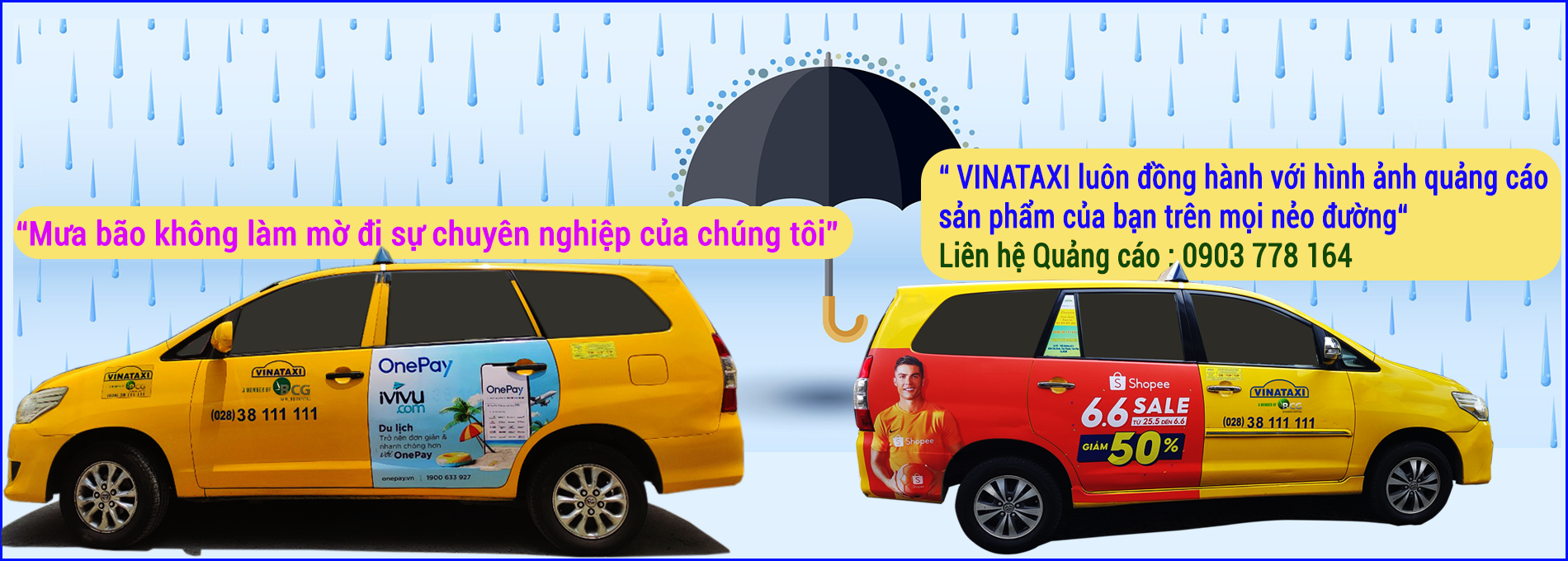 Quảng cáo, Vinataxi, tài xế, xe taxi