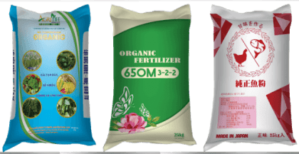 Bao bì nhựa PP ghép giấy được sử dụng phổ biến hiện nay trong đóng gói nông sản.