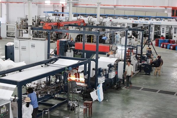 Xưởng sản xuất vải không dệt Dương Vinh Hoa